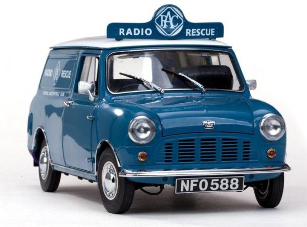 1960 Morris Mini van – RAC (Sunstar) [1960г., Сине-Белый, 1:12]