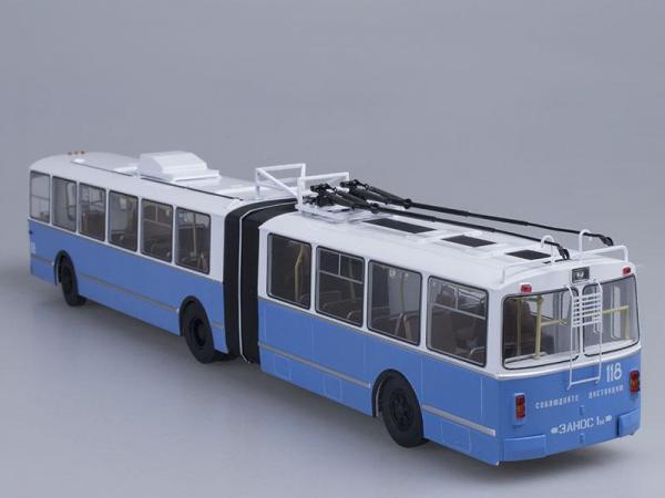 ЗиУ-10 (ЗиУ-683) троллейбус (Start Scale Models (SSM)) [1986г., Белый с голубым, 1:43]