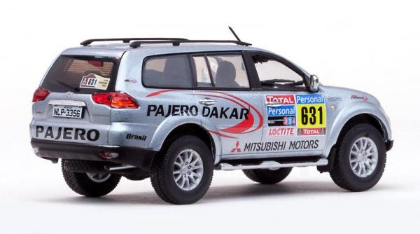 Mitsubishi Pajero Sport, 2010 Dakar Rally (Vitesse) [2008г., Серый, 1:43]