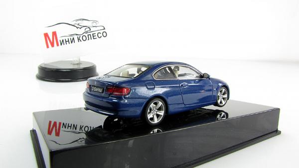 BMW 3-SERIES COUPE (Autoart) [2005г., Синий, 1:43]