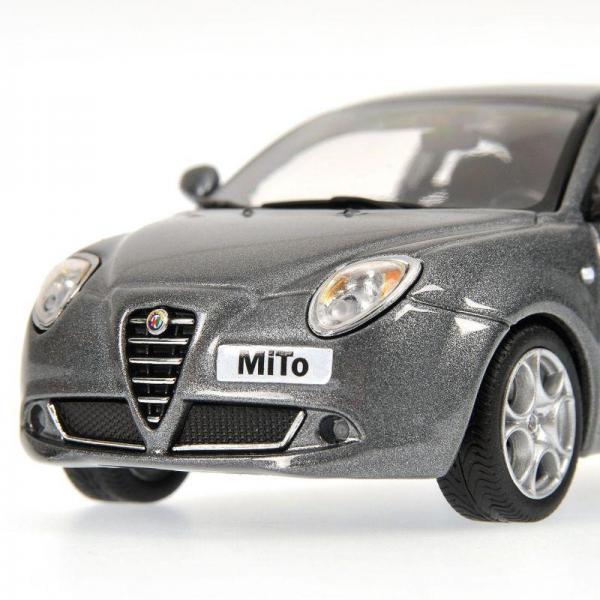Alfa Romeo MITO (Minichamps) [2009г., Серый металлик, 1:43]