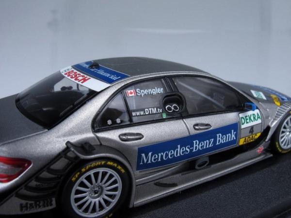 Mercedes-Benz C-Class DTM Team AMG-Mecedes B.Spengler (Minichamps) [2010г., Серебристый металлик, 1:43]
