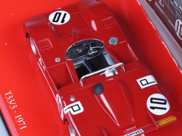 Alfa Romeo T33/3 STOMMELEN/GALLI ADAC 1000 km Nurburgring (Minichamps) [1971г., Красный, 1:43]