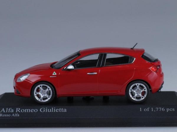 Alfa Romeo GIULIETTA (Minichamps) [2010г., Красный, 1:43]