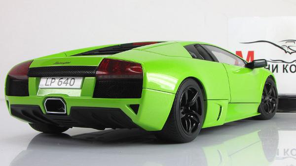 LAMBORGHINI MURCIELAGO LP640 (Autoart) [2006г., Зеленый, 1:18]