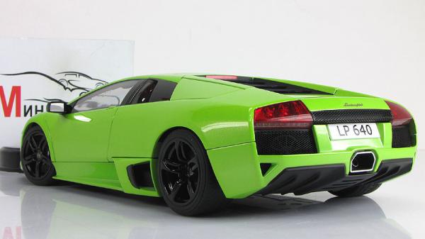 LAMBORGHINI MURCIELAGO LP640 (Autoart) [2006г., Зеленый, 1:18]