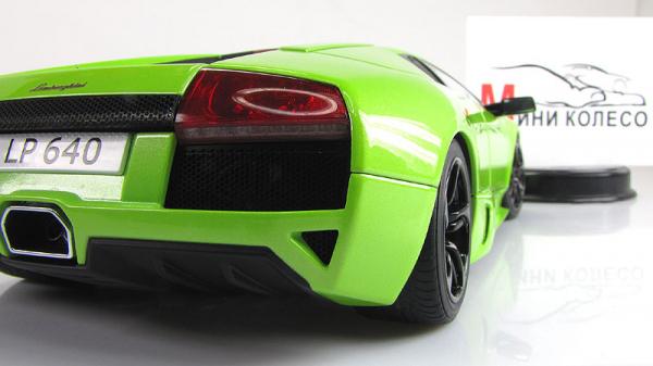 LAMBORGHINI MURCIELAGO LP640 (Autoart) [2006г., Зеленый, 1:18]