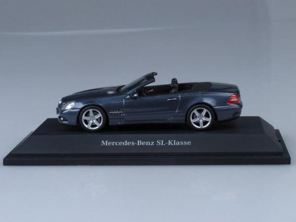 Mercedes-Benz SL-Klasse (Minichamps) [2012г., Серо-голубой металлик, 1:43]