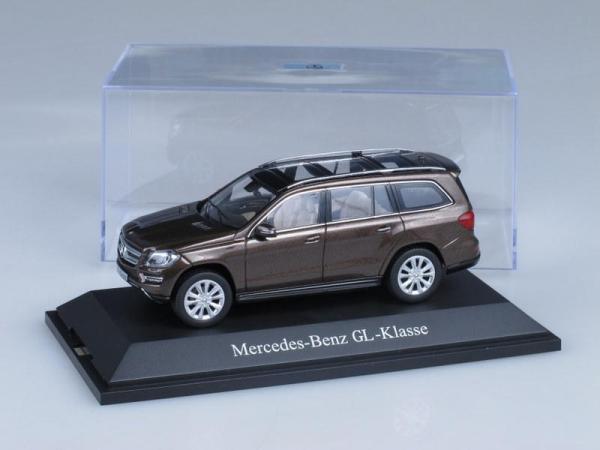 Mercedes-Benz GL-Klasse X166 (Minichamps) [2012г., Коричневый, 1:43]