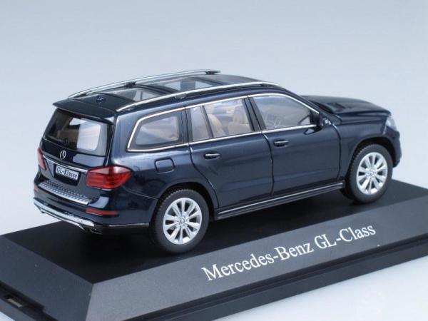Mercedes-Benz GL-Klasse X166 (Minichamps) [2012г., Черный, 1:43]