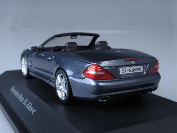 Mercedes-Benz SL-Klasse (Minichamps) [2012г., Серо-голубой металлик, 1:43]