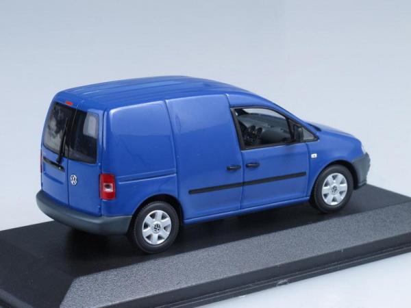 Volkswagen Caddy (Minichamps) [2005г., Синий, 1:43]