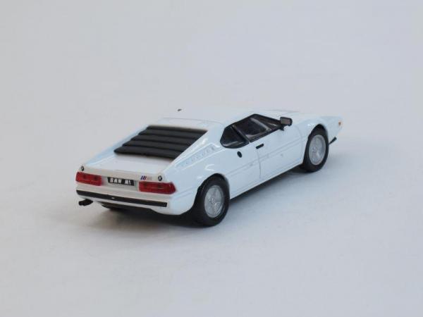 BMW M1 (DeAgostini (Суперкары мира)) [1978г., Белый, 1:43]