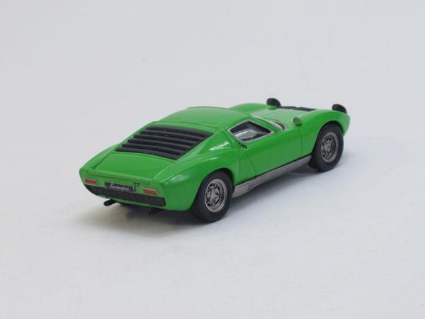 Lamborghini Miura P400SV (DeAgostini (Суперкары мира)) [1966г., Зеленый, 1:43]