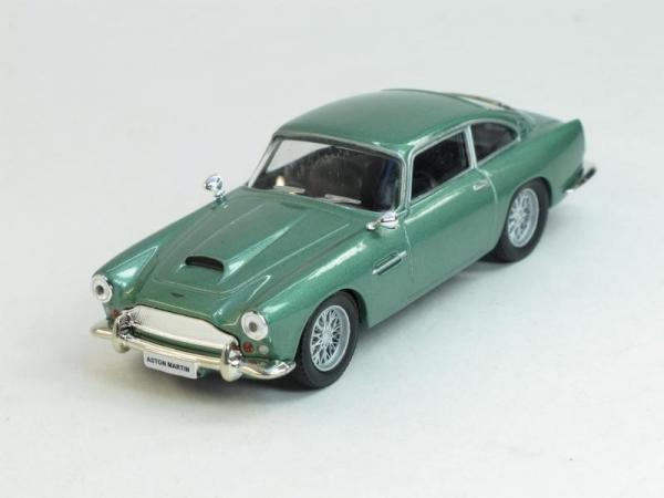 Aston Martin DB4 Coupe (DeAgostini (Суперкары мира)) [1960г., Берюзовый, 1:43]
