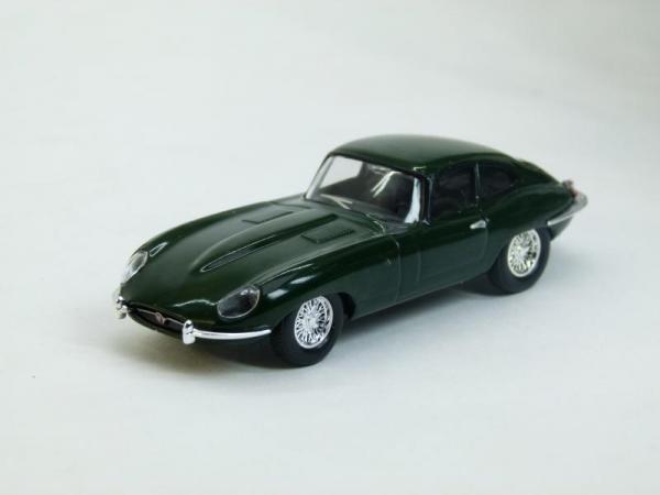 Jaguar E-Type (DeAgostini (Суперкары мира)) [1961г., Темно-зеленый, 1:43]