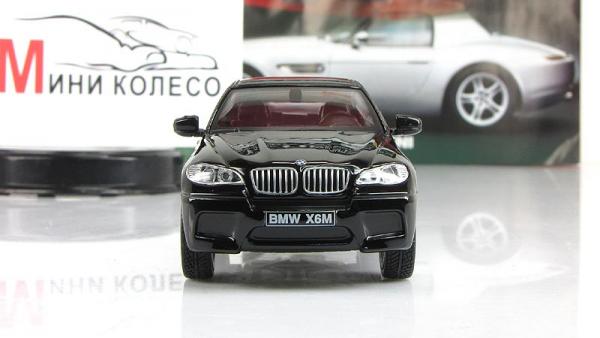 BMW X6 M (DeAgostini (Суперкары мира)) [2008г., Черный, 1:43]