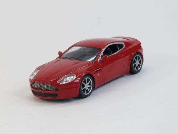 Aston Martin AM V8 (DeAgostini (Суперкары мира)) [2005г., Красный, 1:43]