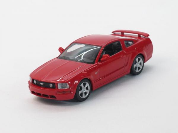 Ford Mustang GT (DeAgostini (Суперкары мира)) [2010г., Красный, 1:43]