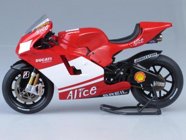 Ducati Desmosedici GP6 Sete Gibernau (IXO) [2003г., Красный, 1:12]