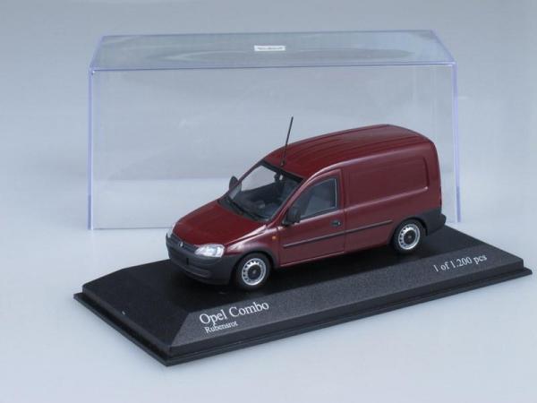 Opel Combo Van (Minichamps) [2002г., Бордовый, 1:43]