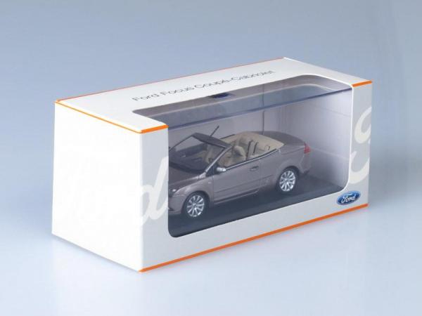 Ford Focus Coupe Cabriolet (Minichamps) [2011г., Светло-серебристый металлик, 1:43]