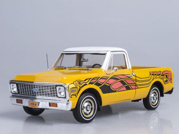 Chevrolet Fleetside Pick Up (Highway 61) [1972г., Желтый, 1:43]