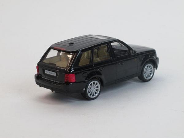 Land Rover Range Rover Sport (DeAgostini (Суперкары мира)) [2005г., Черный, 1:43]