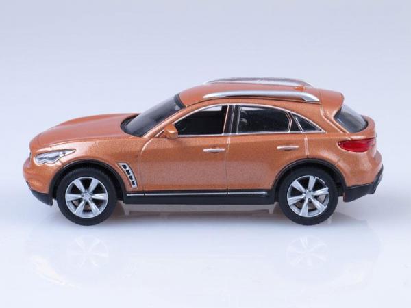 Infiniti FX (DeAgostini (Суперкары мира)) [2009г., Оранжевый, 1:43]