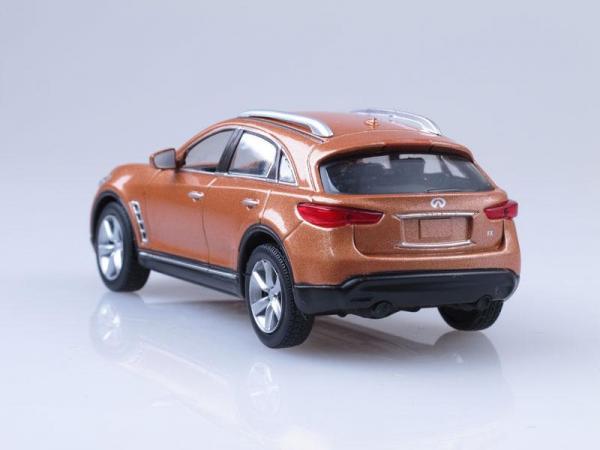 Infiniti FX (DeAgostini (Суперкары мира)) [2009г., Оранжевый, 1:43]