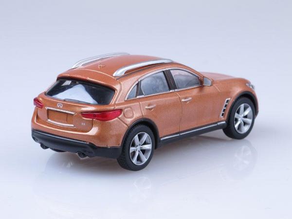 Infiniti FX (DeAgostini (Суперкары мира)) [2009г., Оранжевый, 1:43]