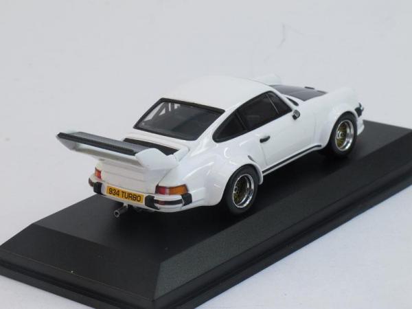 Porsche 934/5 Big Wing (Kyosho) [1977г., Белый, карбон, 1:43]