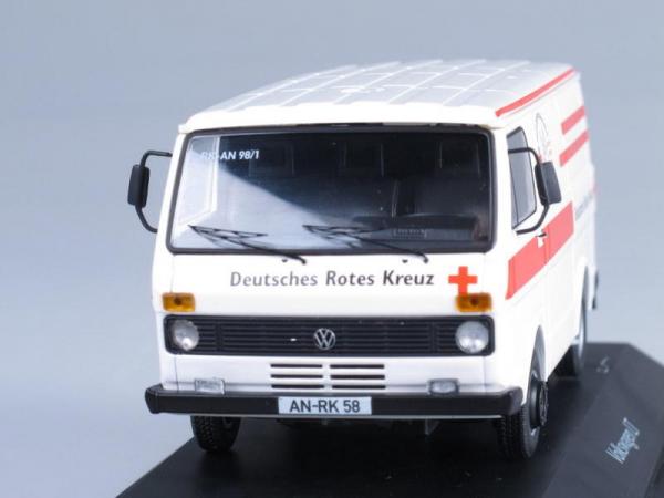 Volkswagen LT "Hunderettungsstaffel" (Schuco) [1975г., Белый, 1:43]