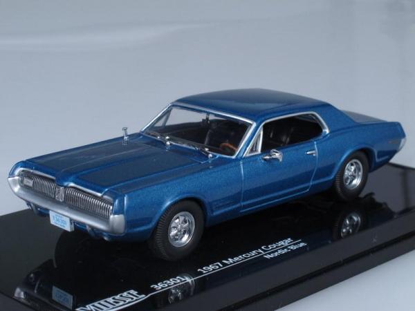 Mercury Cougar (Vitesse) [1967г., Голубой, 1:43]