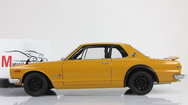 Nissan Skyline GT-R (Autoart) [1969г., Оранжевый, 1:18]