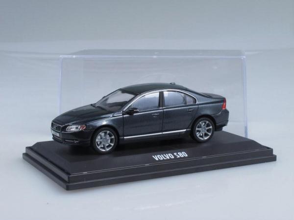 Volvo S80 (Motorart) [2006г., Черный метеллик, 1:43]