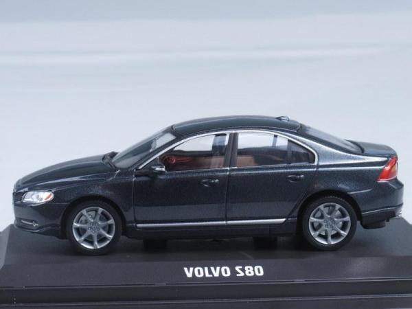 Volvo S80 (Motorart) [2006г., Черный метеллик, 1:43]