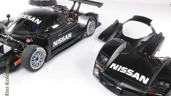 NISSAN R390 GT1 LEMANS 1997 TEST CAR (Autoart) [1997г., Черный, 1:18]
