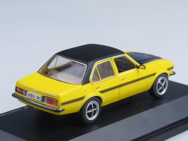 Opel Ascona SR (Schuco) [1970г., Желтый с черным, 1:43]