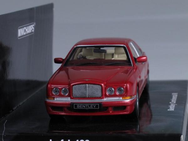 Bentley Continental R (Minichamps) [1996г., Красный металлик, 1:43]