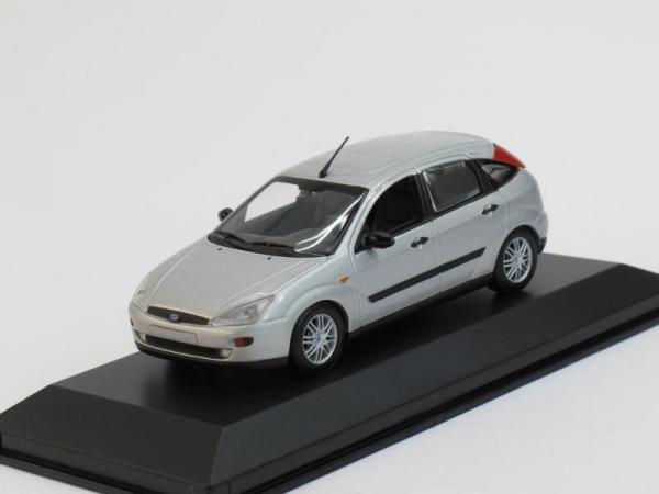 Ford Focus 5turig (Minichamps) [2002г., Серебристый металлик, 1:43]