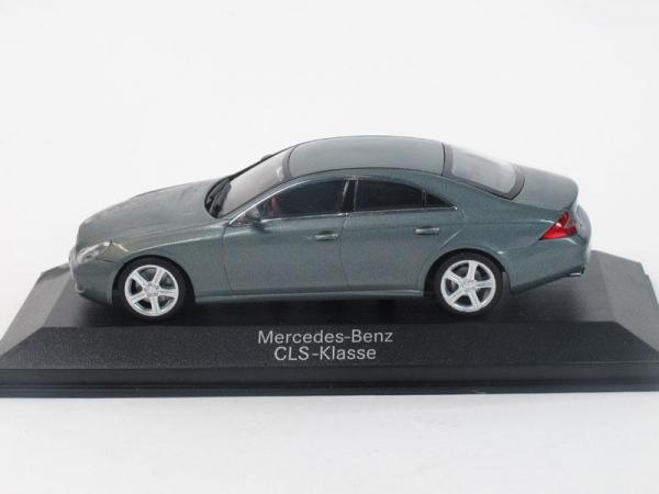 Mercedes-Benz CLS (C219) (Minichamps) [2004г., Серый металлик, 1:43]