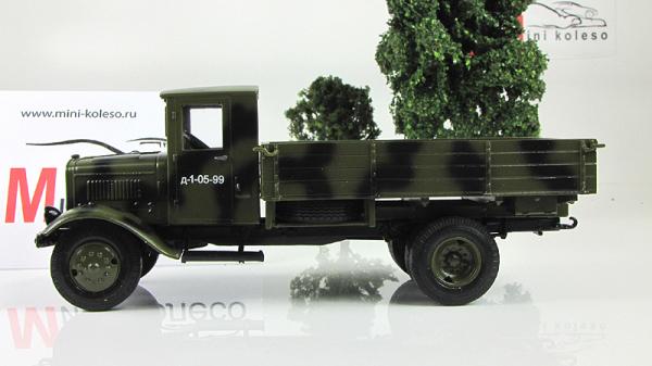 ЯГ-6 бортовой грузовик, камуфляж (ALF) [1942г., зеленый камуфляж, 1:43]
