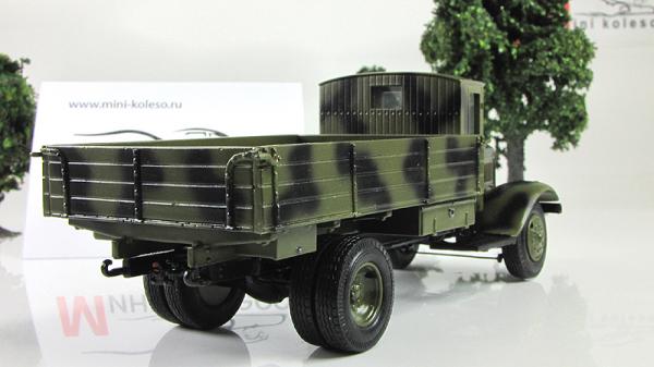 ЯГ-6 бортовой грузовик, камуфляж (ALF) [1942г., зеленый камуфляж, 1:43]