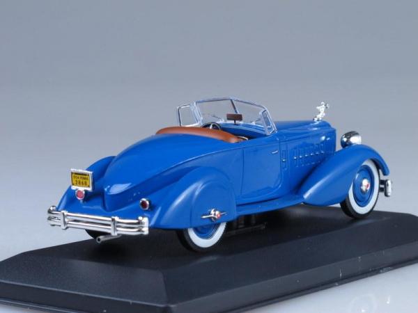 Packard Le Baron V12 Speedster (IXO) [1934г., Синий, 1:43]