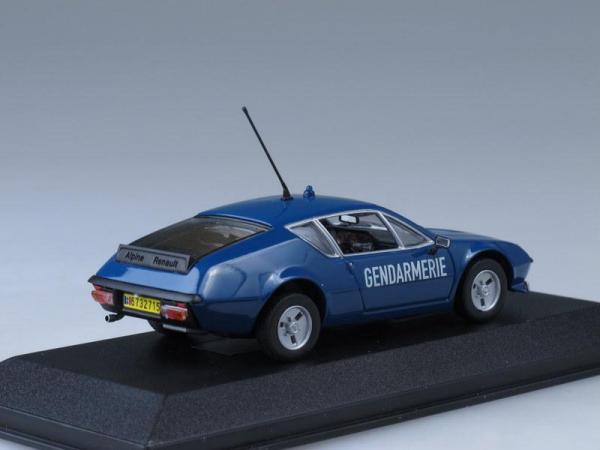 Renault Alpine A310 "жандармерия" (Minichamps) [1976г., Синий, 1:43]
