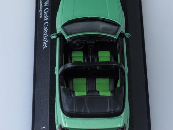 Volkswagen Golf Cabriolet (Minichamps) [1991г., Светло-зеленый металлик, 1:43]