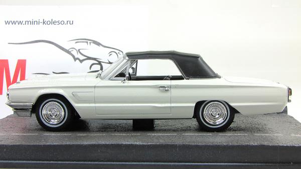 Ford Thunderbird - Джэймс Бонд «Goldfinger» (Atlas/IXO) [1965г., белый/черный, 1:43]