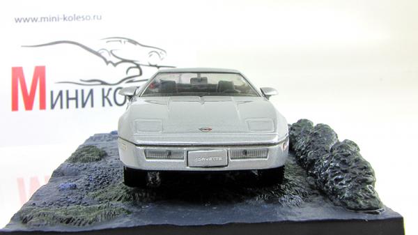Chevrolet Corvette James Bond «A View to a Kill» (Atlas/IXO) [1983г., Серебристый, 1:43]