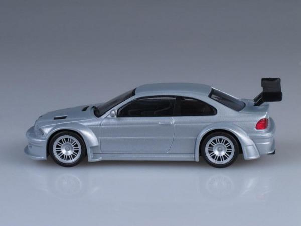 BMW M3 GTR (DeAgostini (Суперкары мира)) [2000г., Серебристый металлик, 1:43]